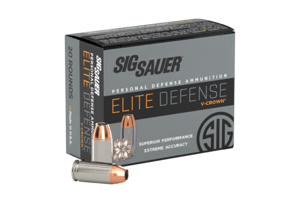 40SW, 180GR, ELITE V-CROWN, JHP, BOX/20